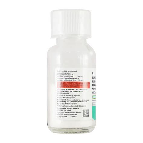 Augmentin Dds Syrup Ml Buy Medicines Online At Best Price From