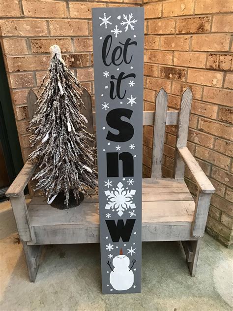 Outdoor Wooden Christmas Signs Homedecorish