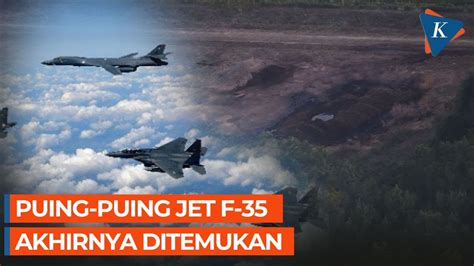 Puing Puing Jet Tempur F 35 Milik AS Yang Jatuh Ditemukan YouTube