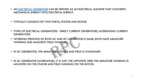 Solution Slide Synchronous Generator Studypool