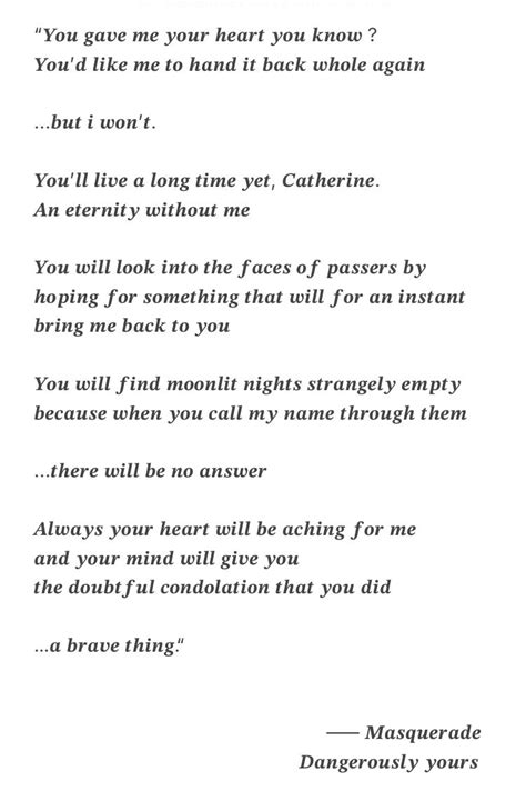 Masquerade - Dangerously Yours