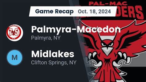 Football Recap Palmyra Macedon Picks Up Fourth Consecutive Victory