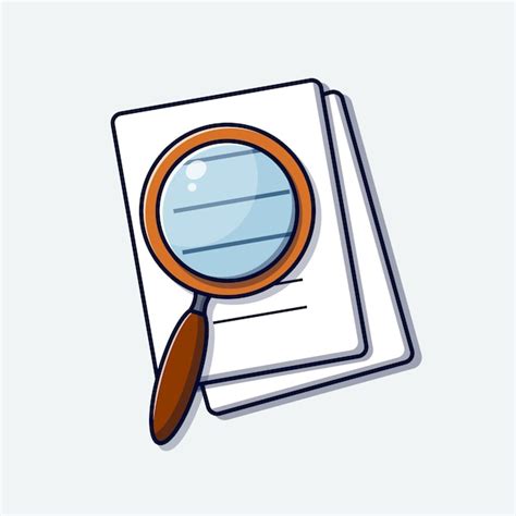 Premium Vector Magnifying Glass Illustration Searching Illustration