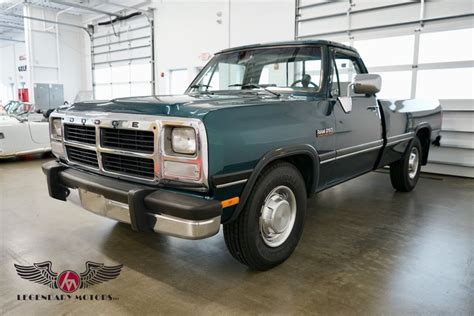 1993 Dodge D250 Legendary Motors Classic Cars Muscle Cars Hot