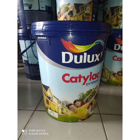 Jual Dulux Catylac Exterior Putih Kg Shopee Indonesia