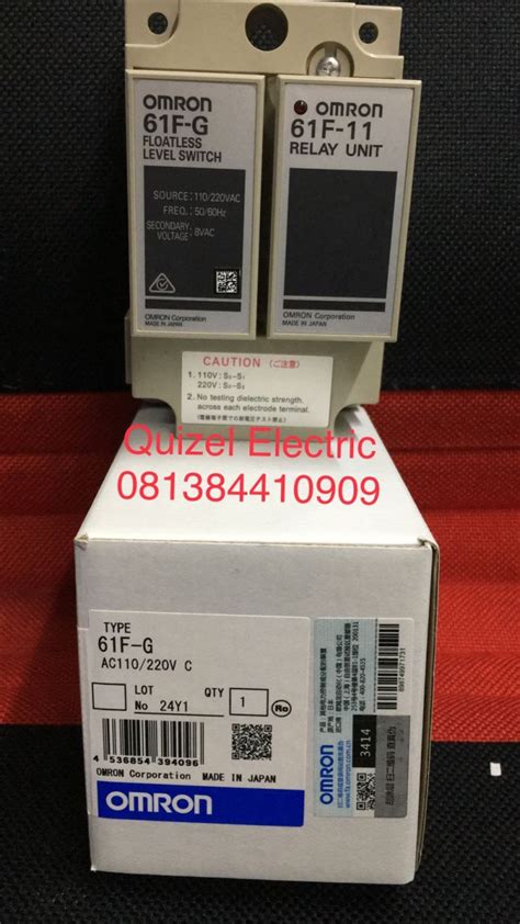 Jual WLC Omron 61F 11 AC110 220V 1 Tangki Original Jakarta Pusat