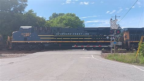 CSX M692 At Roebuck SC With The SCL Heritage Unit On The CSX