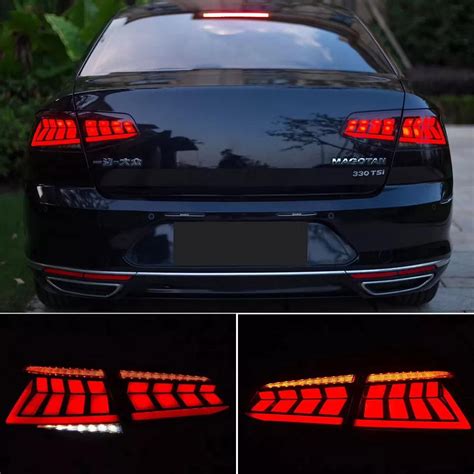 Set Led Tail Light Rear Fog Lamp Brake Reverse Dynamic Turn