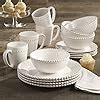 Amazon American Atelier Round Dinnerware Sets White Kitchen