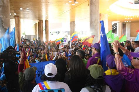 M S De Organizaciones Presentaron Ante El Cne Su Adhesi N En Apoyo