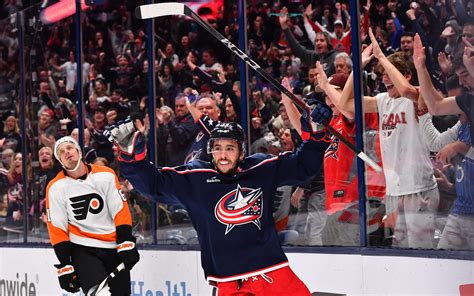 Flyers get first look from Blue Jackets’ Johnny Gaudreau on what they