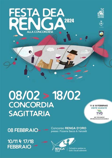 Festa Dea Renga E Renga Tour 2024 Concordia Sagittaria Programma Date