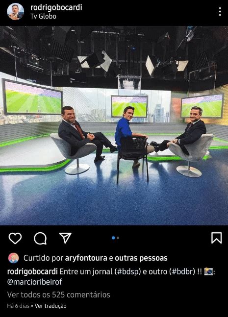 Rodrigo Bocardi Revelou O Que Fez Ao Lado De Ncora Da Globo