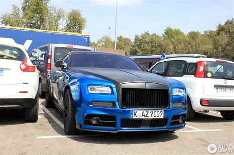 Rolls Royce Mansory Wraith Bleurion Agosto Autogespot