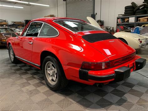 Porsche S Coupe Red Black Superb Driving Well Preserved