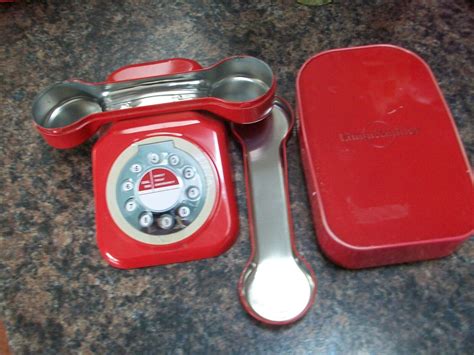 Novelty Sweet Emergency Biscuit Sweet Telephone Shaped Empty Tin 9x8x4