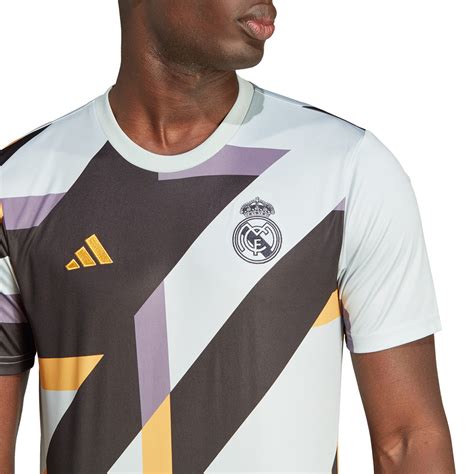 Camiseta Adidas Real Madrid Pre Match Wonder Silver F Tbol