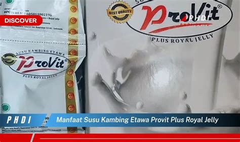 Temukan Manfaat Susu Kambing Etawa Provit Plus Royal Jelly Yang