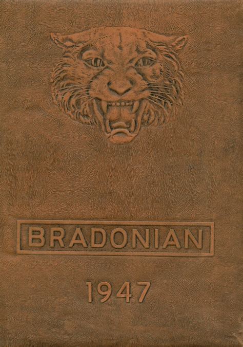 1947 yearbook from Bradford High School from Bradford, Illinois for sale