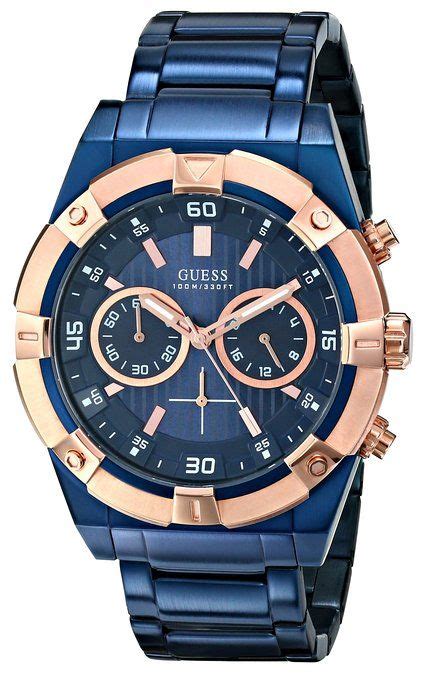 Guess U G Reloj Para Hombres Correa De Acero Inoxidable Color