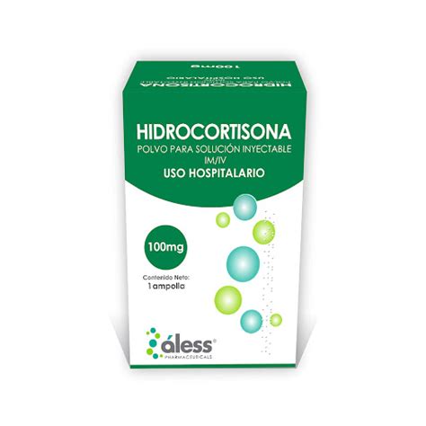 Hidrocortisona Mg Ampolla I V I M Aless Pharmaceuticals