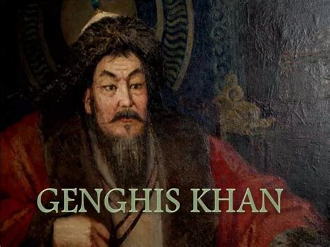 Ppt Genghis Khan Powerpoint Presentation Free Download Id2075675