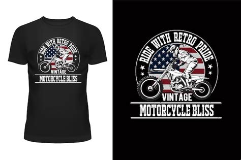 Premium Vector Ride With Retro Pride Vintage Motorcycle Bliss Vintage