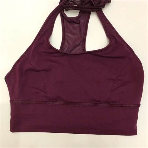 Lululemon Pushing Limits Purple Bra With Tank Marvel … Gem