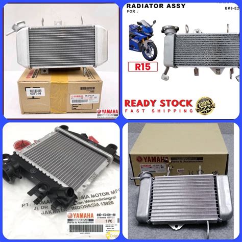 Yamaha Radiator Assy Original HLY 135LC Y15ZR R15 EGOLC Shopee