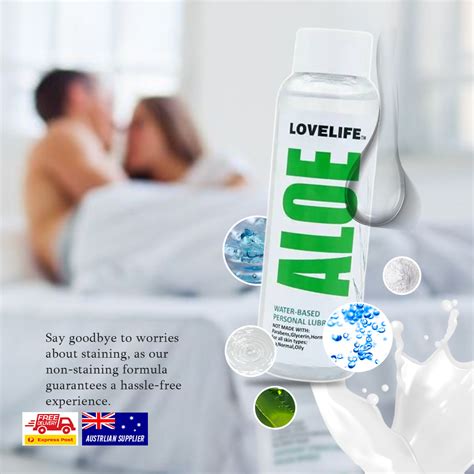 Aloe Vera Water Based Personal Lubricant Lube Condomsex Toy Safe Free Shipping Ebay