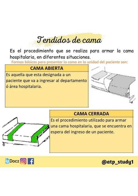 Tendidos De Cama Enfermería Udocz