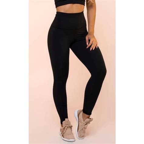 Calça Legging Grossa Feminina Fitness Cós Alto Empina Bumbum Academia