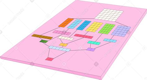 Tablero De Mesa Con Diagrama De Bloques Png Svg