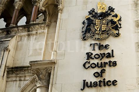 The Royal Courts Of Justice Crest Kingsley Knight