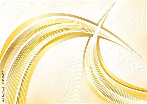 Vector gold abstract background Stock Vector | Adobe Stock