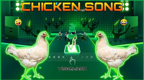 Chicken Song Tiles Hop J Geco Visualizer Linux Fun YouTube Music