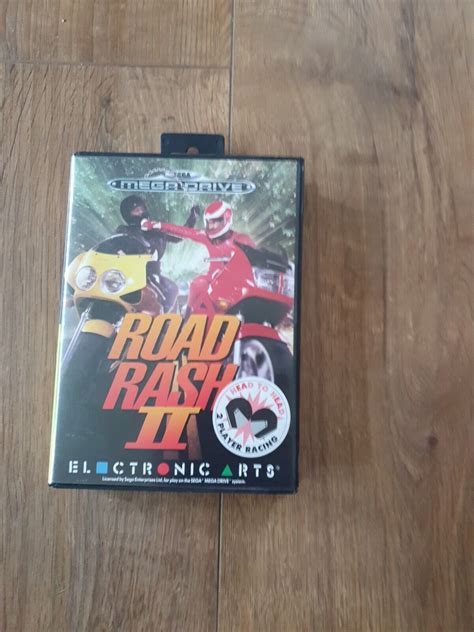 Road Rash Ii Sega Mega Drive With Manual Ebay