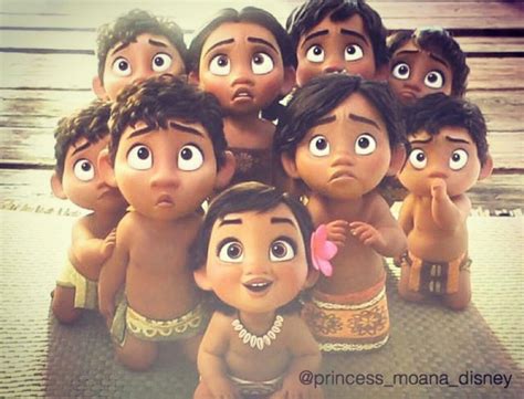 Baby Moana Already Showed Shes Up For Adventure In The Great Wide