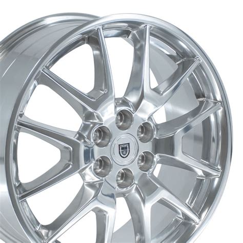 Cadillac Wheels - CA12 Cadillac SRX Wheels - Polished 20 inch Cadillac Rims