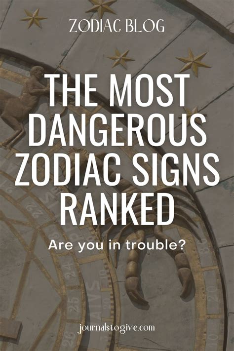 These Are The Most Dangerous Zodiac Signs Ranked From The Most To The Least Dangerous Zodiac