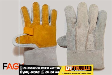 GUANTE CUERO CROMO CON REFUERZO MOD FAGY Epp Trujillo Trujillo 3m