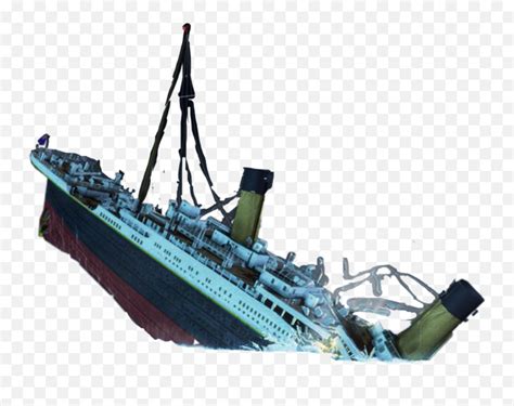 Titanic Sinking 1912 Atlanticocean Titanic Split In Half Emoji