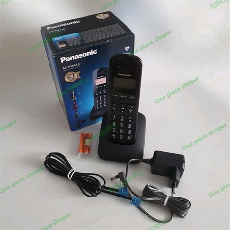 Jual Telepon Wireless Panasonic KX-TGB210CX (Biru) - KX-TGB610 New ...