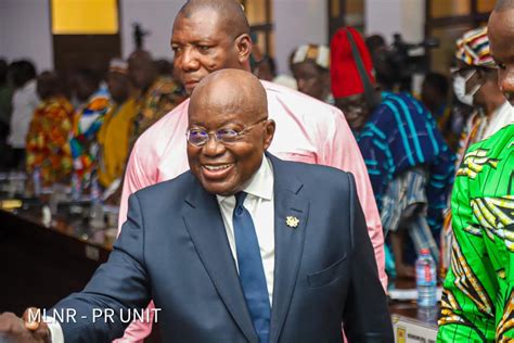 President Akufo Addo Calls On Chiefs Mmdces To Actively Rally Behind