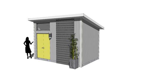 Modern Shed 3d Warehouse