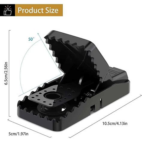 Mouse Traps Reusable Mice Rat Trap 8 Pack For Indoors And Outdoors