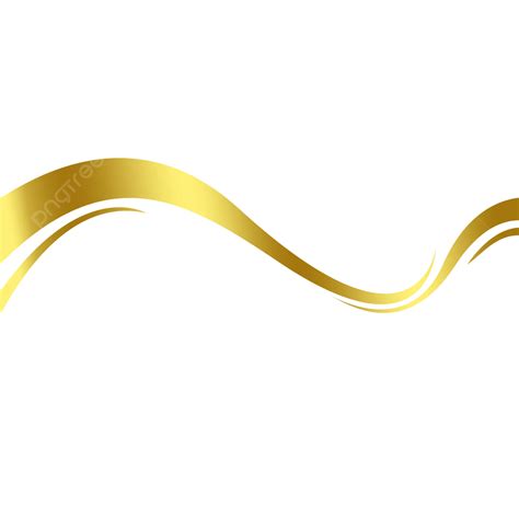 Gold Line Png Transparent Images