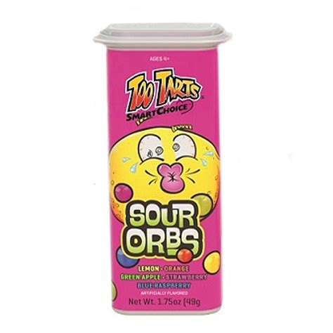 Too Tarts Sour Orbs Sugar Life Candy