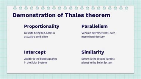 Thales Theorem Presentation