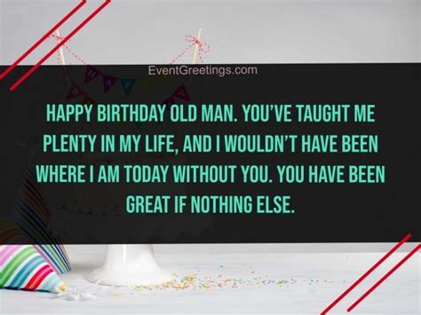 25 Best Happy Birthday Old Man Wishes And Quotes